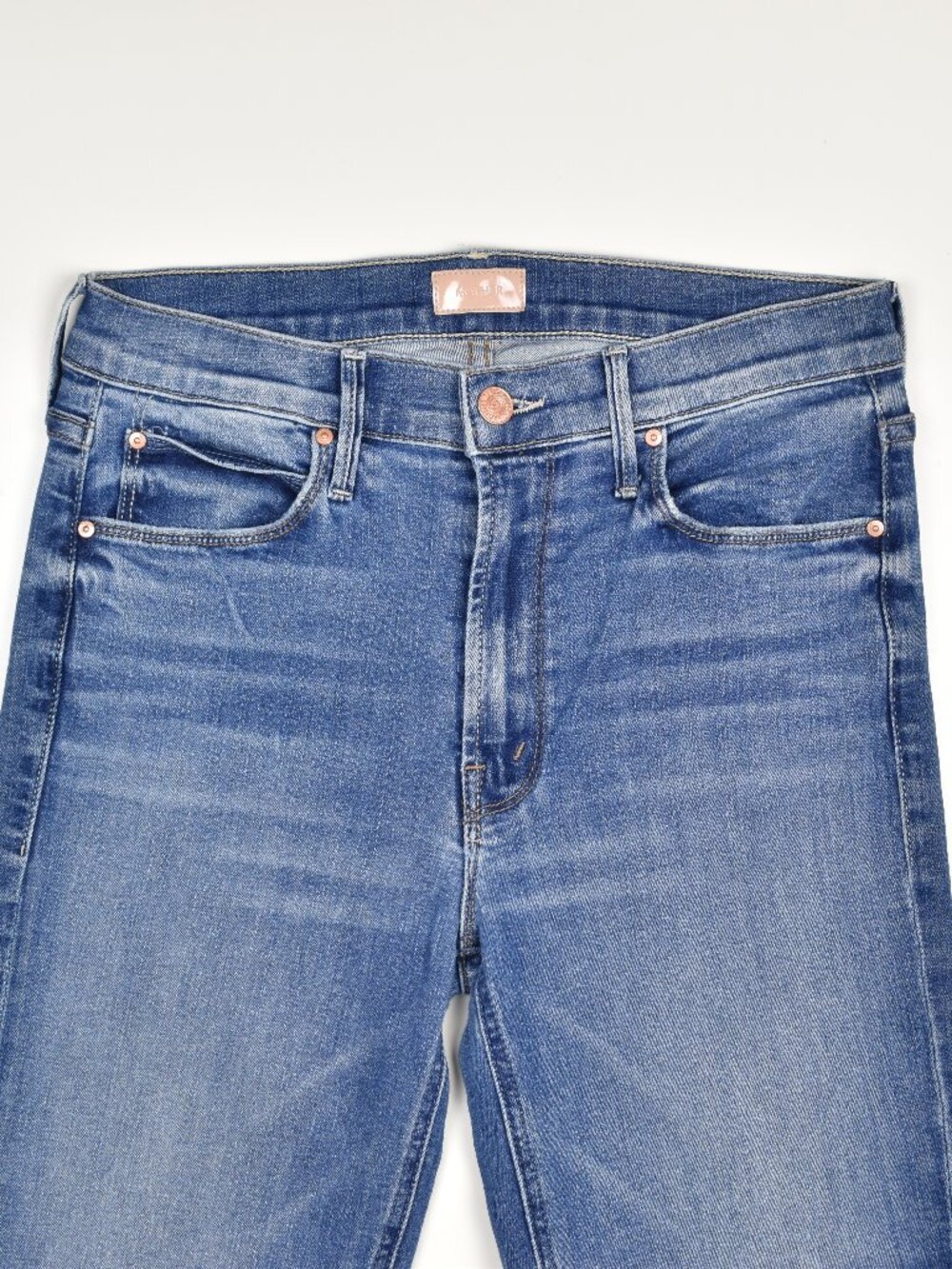 Mother The Mid Rise Dazzler Ankle Jeans - 28 - Picture 5 of 8